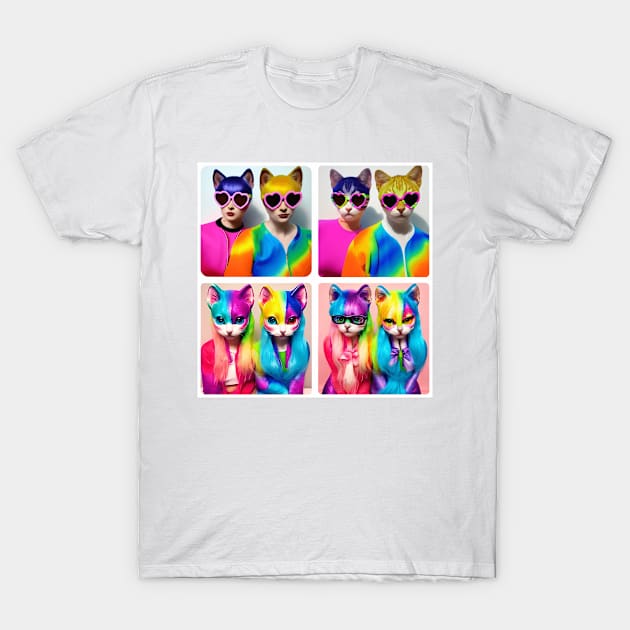 Their Cat Cosplay Has Evolved T-Shirt by CafePurr